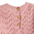 Cool Club, Set pentru fete, din tricot, Bluza cu maneca lunga, Pantaloni, roz