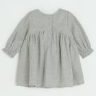 Cool Club, Set pentru fete, Rochie cu maneca lunga pentru fete, Dresuri, gri, ecru