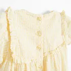 Cool Club, Set pentru fete, Rochie cu maneca scurta pentru fete, Pantaloni scurti bloomers, muselina, mix