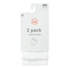 Cool Club, Sosete pentru fete, alb, 20 DEN, set, 2 buc.