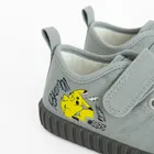 Cool Club, Tenisi pentru baieti, gri, talpa Barefoot, imprimeu Pokemon