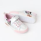 Cool Club, Tenisi pentru fete, alb, imprimeu Minnie Mouse