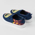 Cool Club, Tenisi tip slip on pentru baieti, bleumarin, imprimeu Hot Wheels