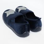 Cool Club, Tenisi tip slip on pentru fete, velur, albastru inchis, imprimeu stele