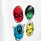 Cool Club, Tricou pentru baieti, alb, Marvel