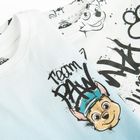 Cool Club, Tricou pentru baieti, alb, set, 2 buc., imprimeu Paw Patrol