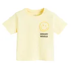 Cool Club, Tricou pentru baieti, mix, imprimeu SmileWorld, set, 2 buc.