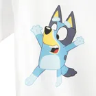 Cool Club, Tricou pentru copii, alb, imprimeu Bluey