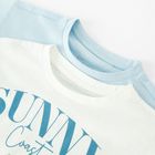 Cool Club, Tricou pentru fete, crop top, mix, set, 2 buc.