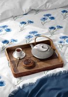 Cottage Home, Flori, set lenjerie de pat single, 140-200 cm