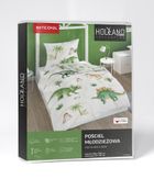 Dinozauri, set lenjerie de pat single, 160-200 cm