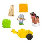 Fisher-Price, Little People, Friendly Horses Stable, set de joaca cu sunete