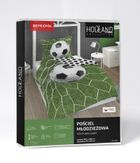 Fotbal, set lenjerie de pat single, 140-200 cm