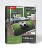 Fotbal, set lenjerie de pat single, 140-200 cm