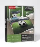 Fotbal, set lenjerie de pat single, 160-200 cm