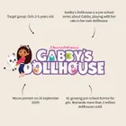 Gabby's Dollhouse, Unlimited Adventures, rucsac pentru prescolar, roz