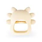 GiliGums, Axolotl, jucarie dentitie din silicon, bej