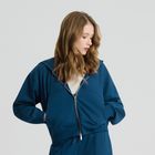 Hanorac cu fermoar si croiala crop NOWEAR
