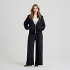 Hanorac cu fermoar si croiala crop NOWEAR