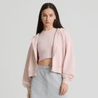 Hanorac oversize cu croiala scurta NOWEAR