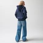 Hanorac oversize cu fermoar unisex NOWEAR