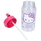 Hello Kitty, Drink Up, sticla da apa cu pai, roz, 450 ml