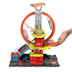 Hot Wheels City, Fire Station - Superloop, set de joaca