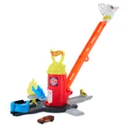 Hot Wheels City, Super Fire Station Rescue, set de joaca cu masina