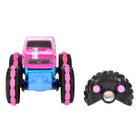 Hot Wheels, Monster Trucks RC Barbie, masina cu telecomanda, scara 1:24