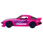 Hot Wheels, Neon Speeders, Mazda RX-7, masina, scara 1:64, JCB01
