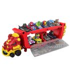 Hot Wheels, Racerverse, Transporter Hulkbuster pentru 10 masini