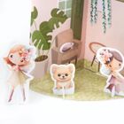 Kidea, casa de printesa 3D, set creativ