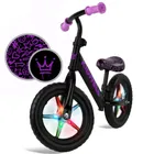 Kidwell, Rebel LED, bicicleta fara pedale, neon roz