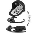 Kidwell, Reve, Scaun electric pentru bebelusi, 2in1, negru-argintiu