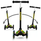 Kidwell, Uno, trotineta cu 3 roti LED, mix