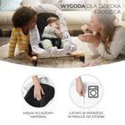 Kinderkraft, Finio, sezlong cu functie de balansoar, negru/alb