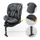 Kinderkraft, I-360 2 Plus, scaun auto, i-Size, gri, 40-150 cm