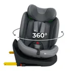 Kinderkraft, I-Grow 2 Plus, scaun auto, i-Size, gri, 40-150 cm