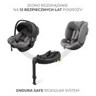 Kinderkraft, I-Lite, scaun auto + baza Endura Safe Fx, 40-87 cm, grey