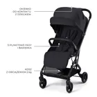 Kinderkraft, Indy 3, carucior sport, Coal Black