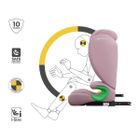 Kinderkraft, Junior Fix 2 Plus, i-Size, scaun auto, pink, 100-150 cm