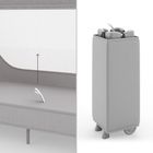 Kinderkraft, Leody Up, patut de calatorie cu accesorii, grey