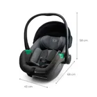 Kinderkraft, Mink Pro 2, i-Size, scaun auto, Grey, 40-87 cm