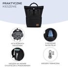 Kinderkraft, Moonpack, rucsac pentru carucior, confetti black