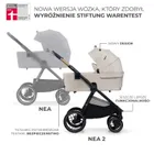 Kinderkraft, Nea 2, carucior multifunctional 2w1, Soft Beige