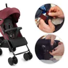 Kinderkraft, Siesta 2, carucior, Dark Ruby
