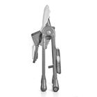 Kinderkraft, Tastee, scaun inalt pliant pentru hranire, Grey