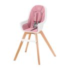 Kinderkraft, Tixi, scaun de masa 2in1, roz