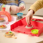 Kinetic Sand, Pizza, set de joaca cu nisip kinetic si accesorii