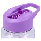 Kuromi, Drink Up, sticla da apa cu pai, violet, 450 ml